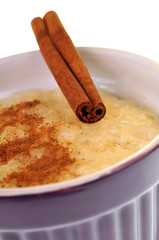 Riz au lait saveur cannelle