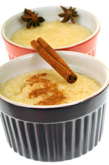 Ramequins de riz au lait aux épices