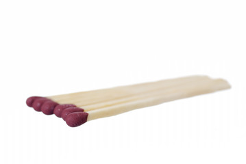 Row of Household Matches.