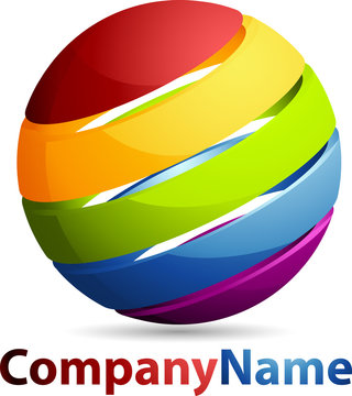 Rainbow Sphere Logo