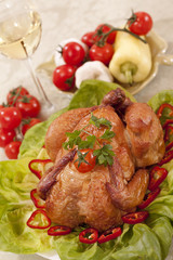 roasted chicken