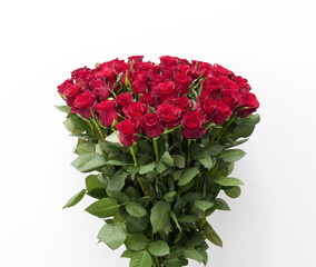 Bouquet of red roses