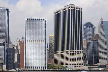 Fototapeta premium Manhattan, gesehen vom East River, New York, USA