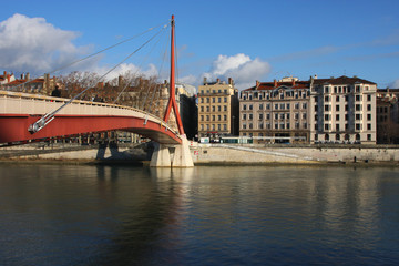 Fototapeta premium La passerelle du palais de justice
