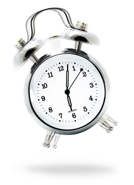 Cl&aacute;sico reloj despertador sonando