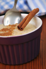 Riz au lait à la cannelle