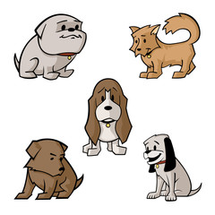 Cartoon Puppies