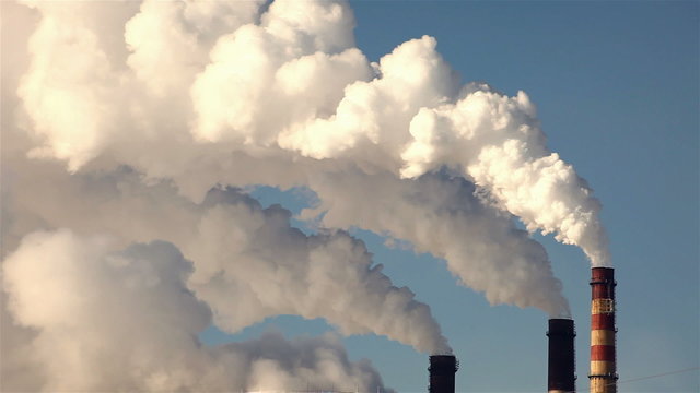 thermal power plant, smoke