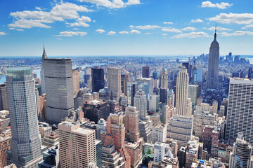 Fototapeta na wymiar New York City Manhattan panorama
