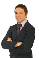 Portrait of smiling business man