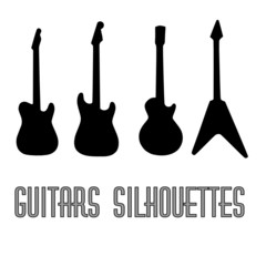 guitars silhouttes