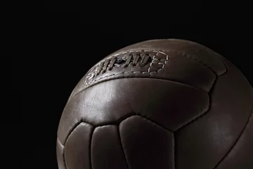 Crédence de cuisine en verre imprimé Sports de balle ballon de football vintage