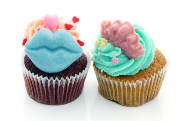 Colorful Cup Cake