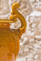 Ceramic Museum. Episcopio Castle. Grottaglie. Puglia. Italy.