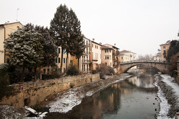 Sana Michele's bridge in Vicenza