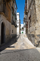 Alleyway. Grottaglie. Puglia. Italy.