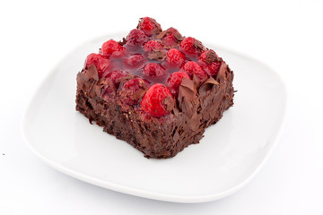 raspberry chocolate cake