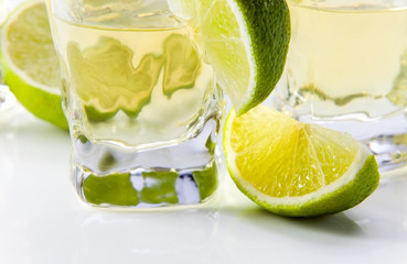 tequila with lime .