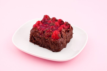 raspberry chocolate cake