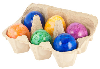 Easter Eggs in a box