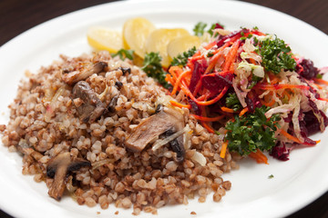 buckwheat with vegetables
