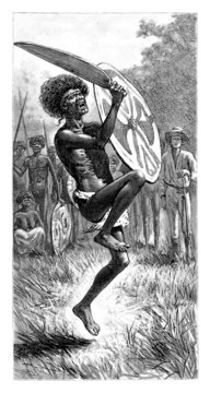 Trad. Black Man Dancing