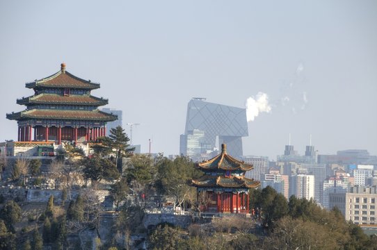 Aerial View of Beijng / Peking - China