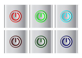 Power button icons