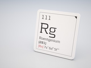 Roentgenium - element of the periodic table