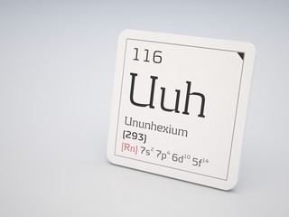 Ununhexium - element of the periodic table