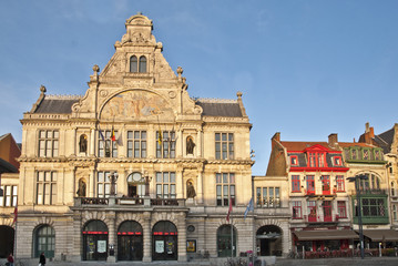 Das Rathaus von Gent Belgien