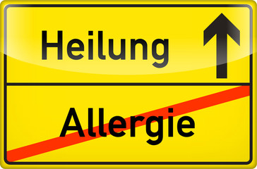 Obraz premium Allergie & Heilung