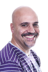 Obraz premium smiley bald