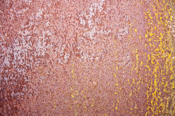 texture of rusty metal