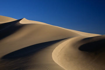 Fototapeta na wymiar California sand dunes