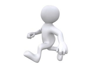 3D Human Running #1