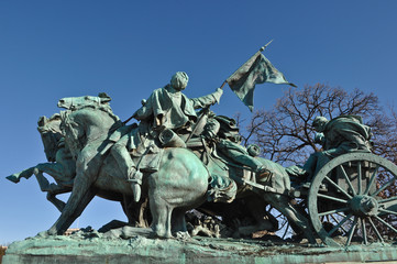 Civil War Statue in Washington DC