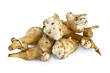 Jerusalem artichokes ripe