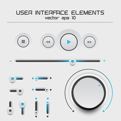 Web user interface design elements