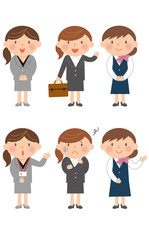 社会人のイラスト/男性