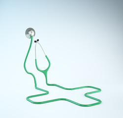 stethoscope shaped like a cross