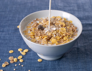 cereals with milk