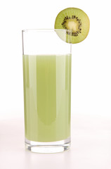 isolated kiwi drink