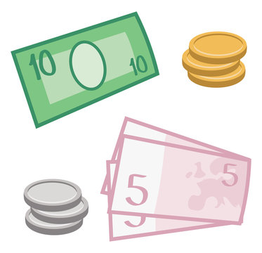 currency and coins
