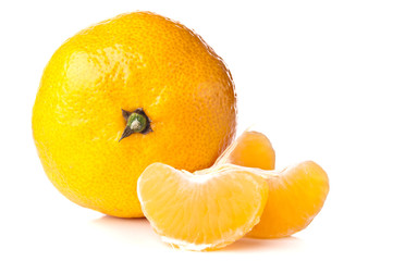 orange mandarin isolated