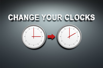 Change your clocks