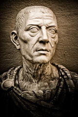 Fototapeta na wymiar Vintage obraz Juliusza Cezara