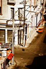 Grunge view of Old Havana