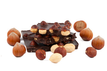 chocolate with nuts