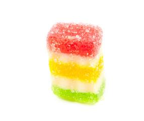 jelly candies isolated